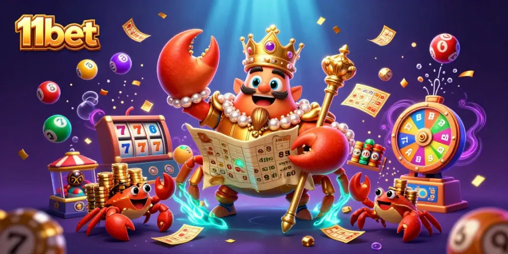 Experience thrilling gameplay on 11bet with exciting slot reels, treasure maps, and jackpot wonders.