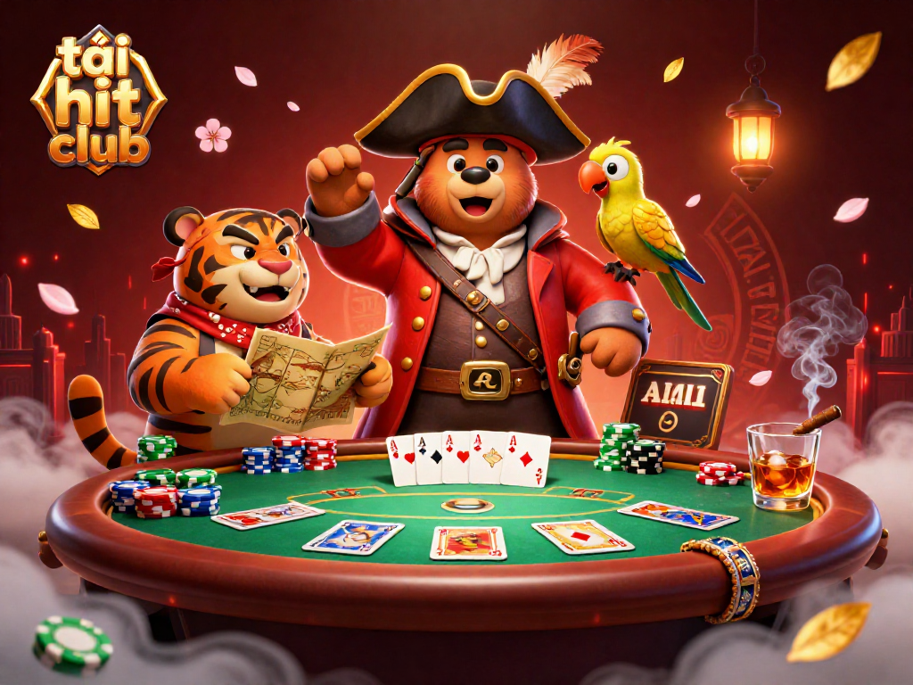 Experience thrilling gameplay at tải hit club with dynamic poker action and vibrant characters.